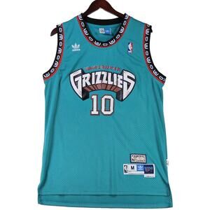Adidas Mike Bibby Vancouver Grizzlies Hardwood Classics NBA #10 Jersey Medium